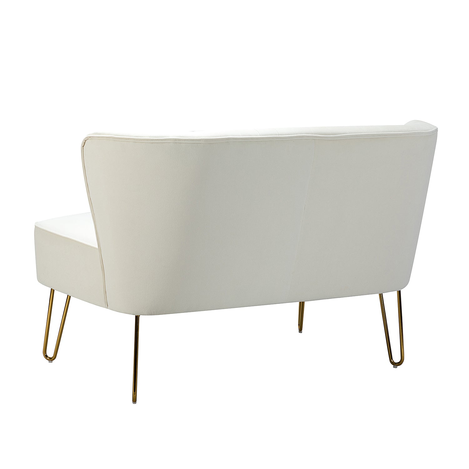 Ainhoa Velvet Loveseat with Hairpin Legs