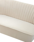 Ainhoa Velvet Loveseat with Hairpin Legs