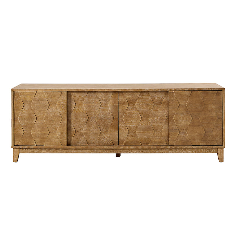 Kelly Clarkson 3D Geometric TV Stand for 78 Inch TVs