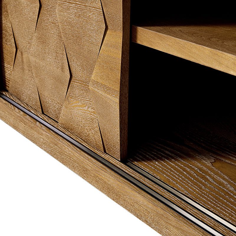 Kelly Clarkson 3D Geometric TV Stand for 78 Inch TVs