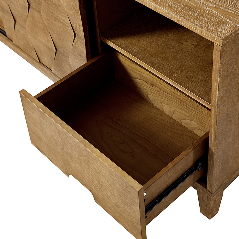 Kelly Clarkson 3D Geometric TV Stand for 78 Inch TVs