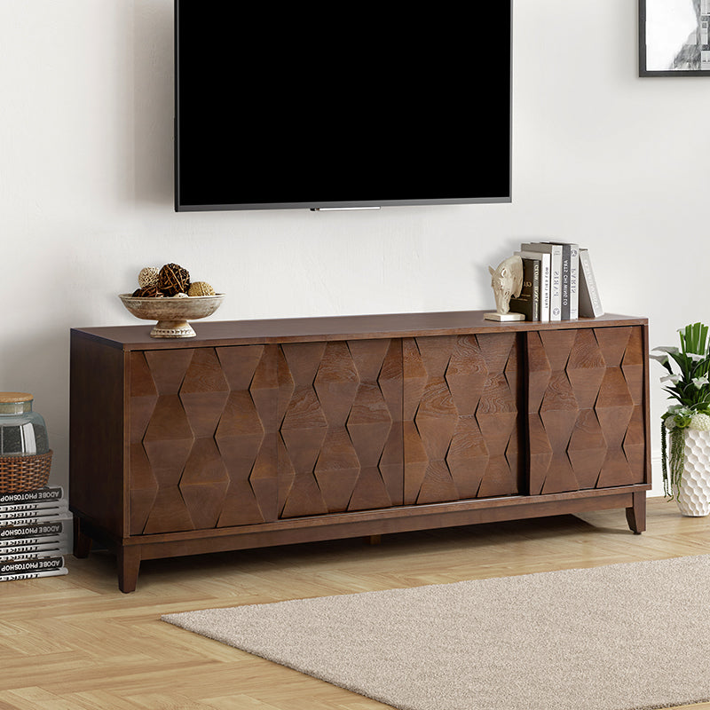 Kelly Clarkson 3D Geometric TV Stand for 78 Inch TVs