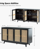 Butes 65 inch TV Stand Console Table with Storage