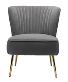 Lola Velvet Accent Chair - Hulala Home