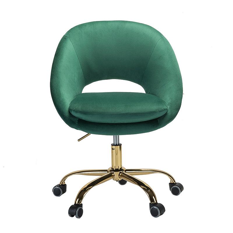 Ramona Velvet Upholstered Office Chair - Hulala Home