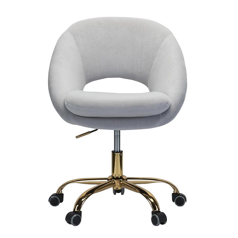 Ramona Velvet Upholstered Office Chair - Hulala Home