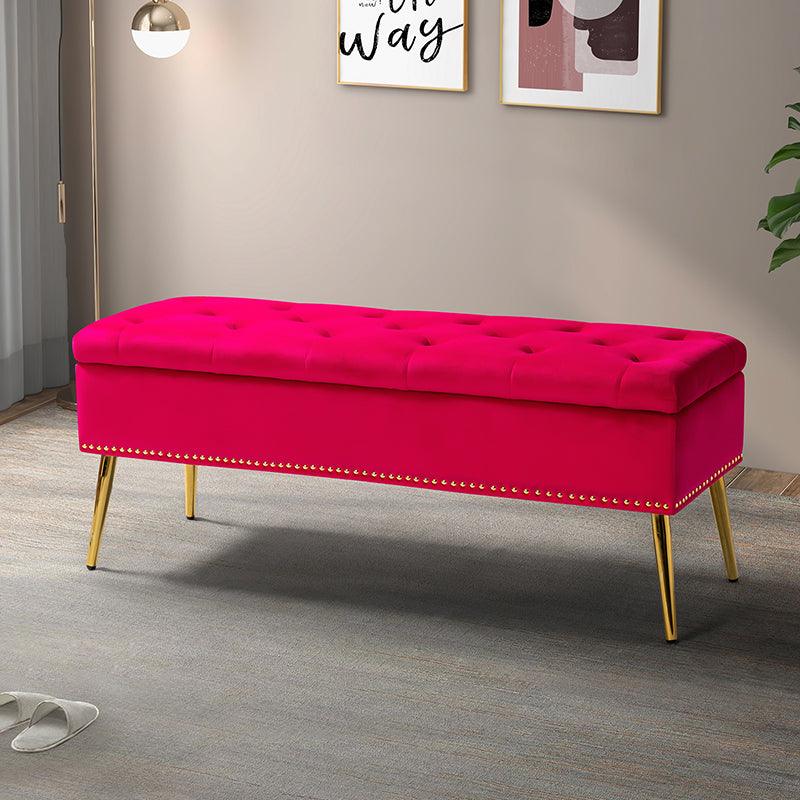 Lenore Upholstered Storage Bench - Hulala Home