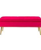 Lenore Upholstered Storage Bench - Hulala Home