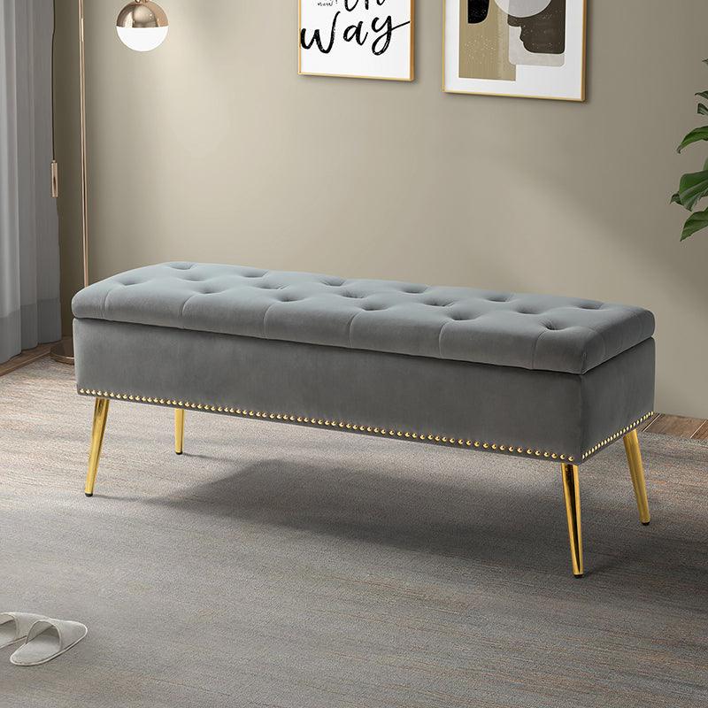 Lenore Upholstered Storage Bench - Hulala Home