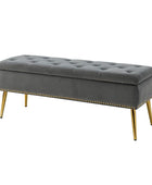 Lenore Upholstered Storage Bench - Hulala Home