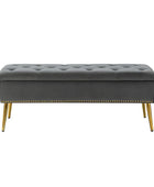 Lenore Upholstered Storage Bench - Hulala Home