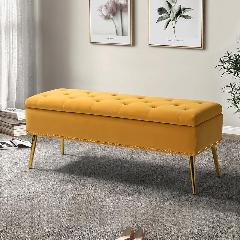 Lenore Upholstered Storage Bench - Hulala Home