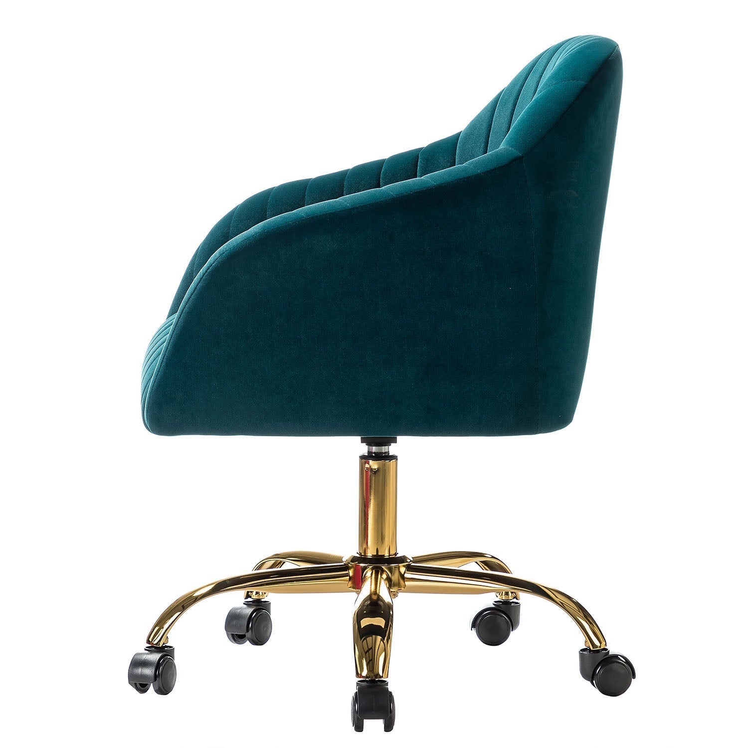 Bright Velvet Office Chair