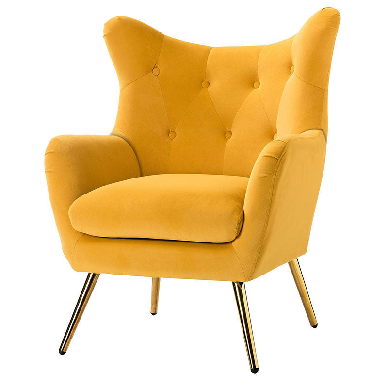 Shop Isabelle Wingback Velvet Armchair in CA Hulala Home Hulala