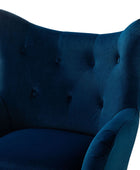 Isabelle Wingback Velvet Armchair