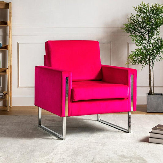 Chariclo Velvet Armchair - Hulala Home