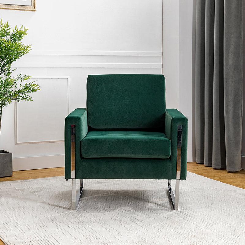 Chariclo Velvet Armchair - Hulala Home