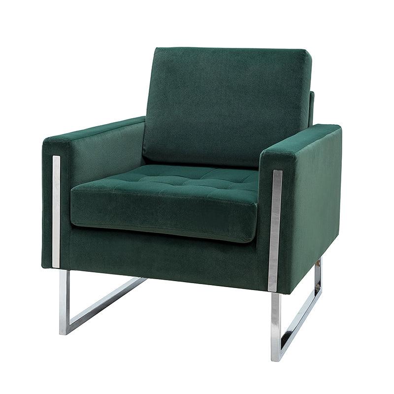 Chariclo Velvet Armchair - Hulala Home