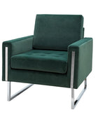 Chariclo Velvet Armchair - Hulala Home