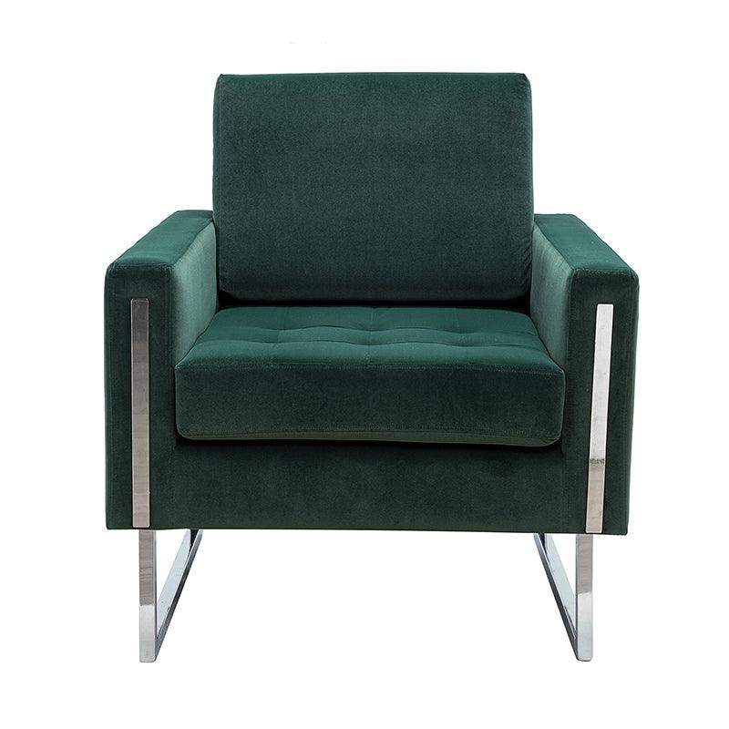 Chariclo Velvet Armchair - Hulala Home