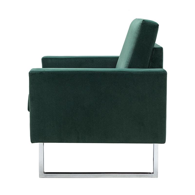 Chariclo Velvet Armchair - Hulala Home