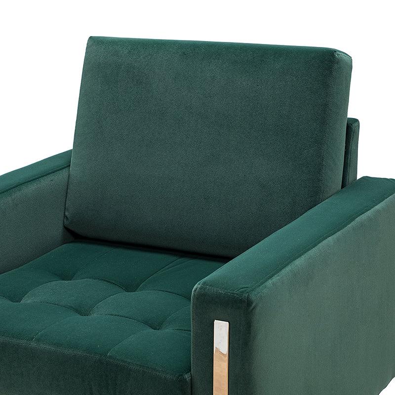 Chariclo Velvet Armchair - Hulala Home