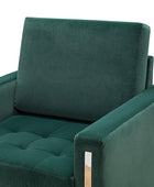 Chariclo Velvet Armchair - Hulala Home