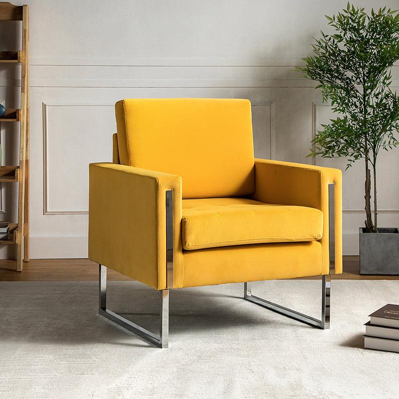 Chariclo Velvet Armchair - Hulala Home