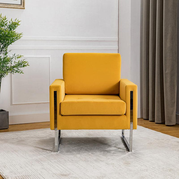 Chariclo Velvet Armchair - Hulala Home