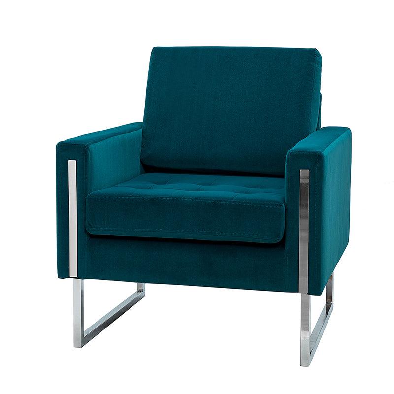 Chariclo Velvet Armchair - Hulala Home