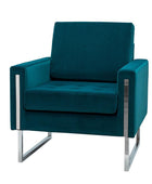 Chariclo Velvet Armchair - Hulala Home