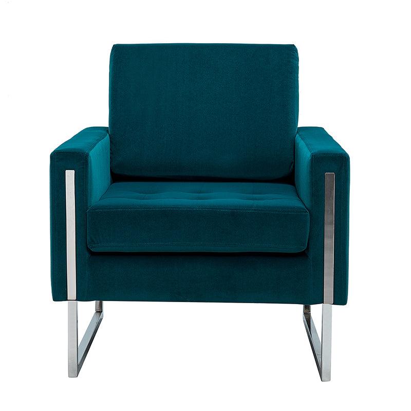 Chariclo Velvet Armchair - Hulala Home