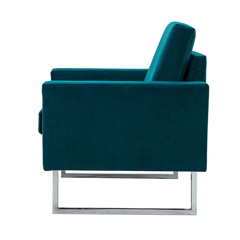 Chariclo Velvet Armchair - Hulala Home