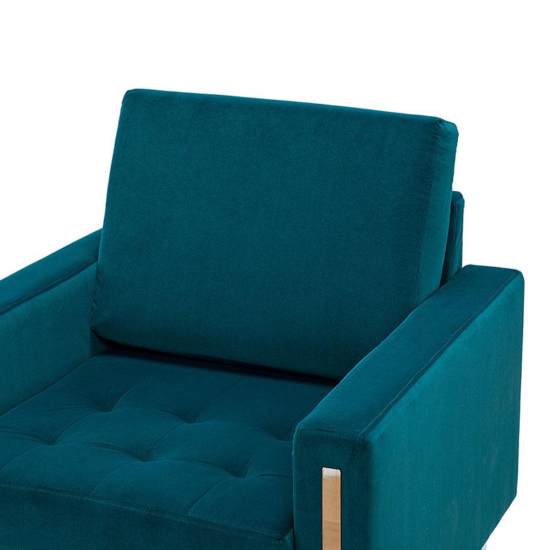 Chariclo Velvet Armchair - Hulala Home