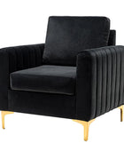 Didyme Velvet Club Chair - Hulala Home