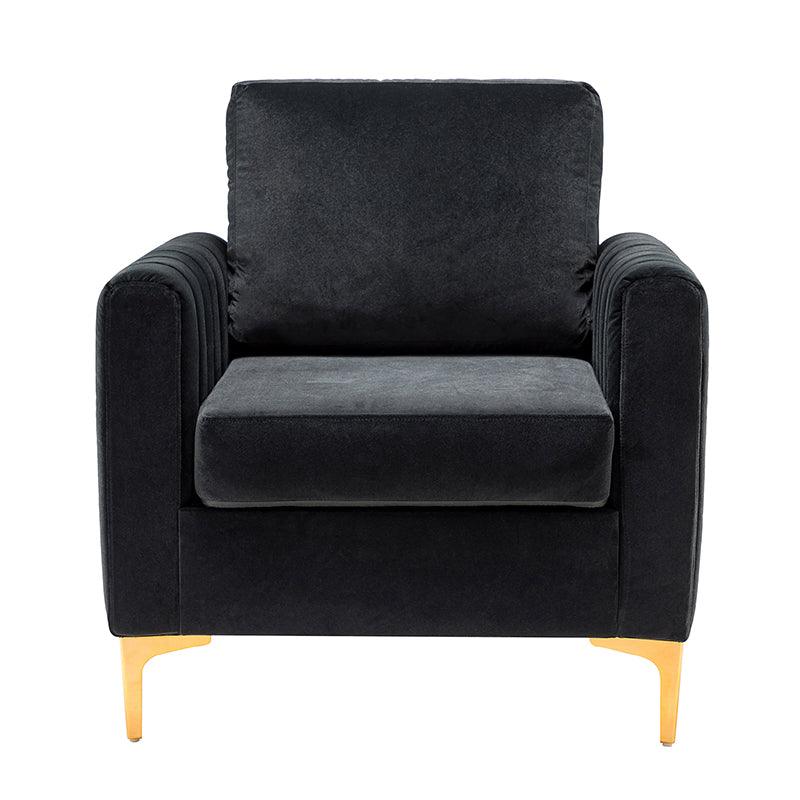 Didyme Velvet Club Chair - Hulala Home