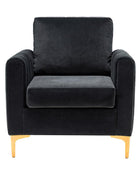 Didyme Velvet Club Chair - Hulala Home