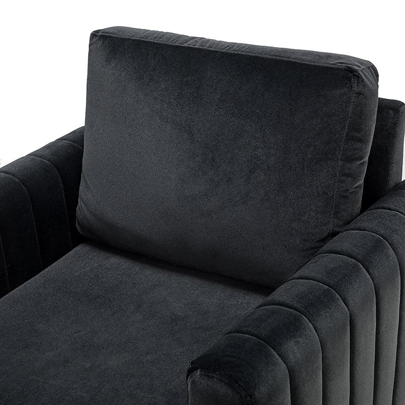 Didyme Velvet Club Chair - Hulala Home