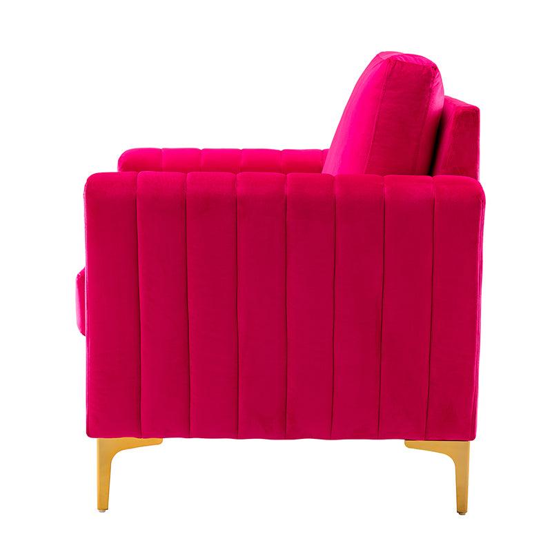 Didyme Velvet Club Chair - Hulala Home