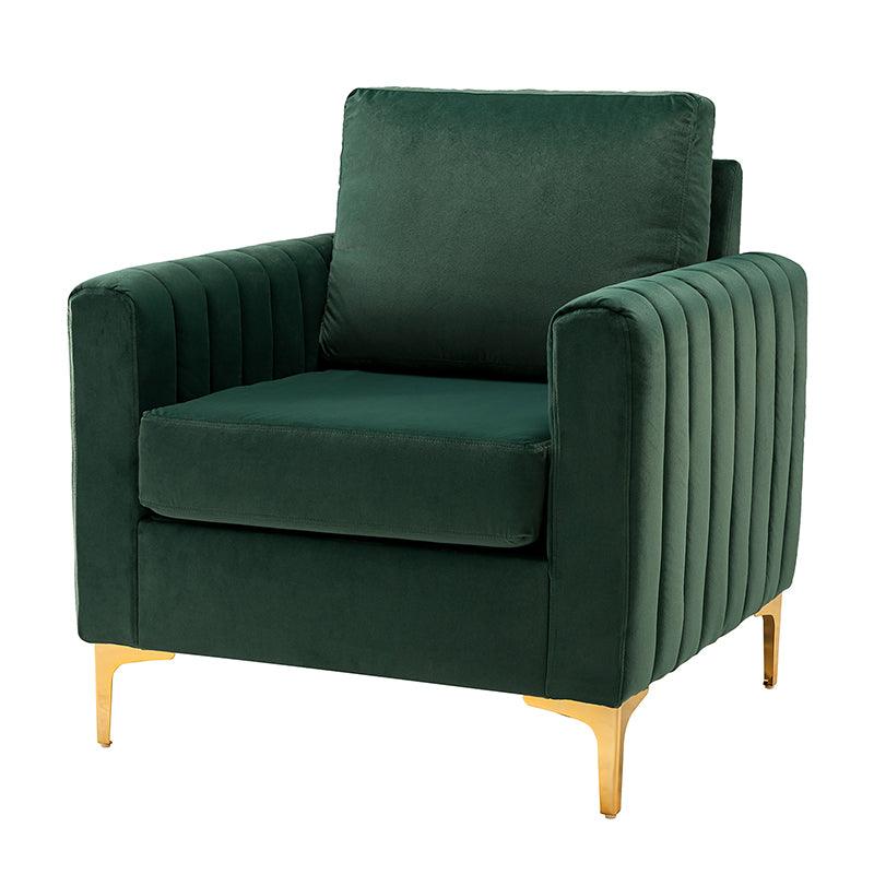 Didyme Velvet Club Chair - Hulala Home