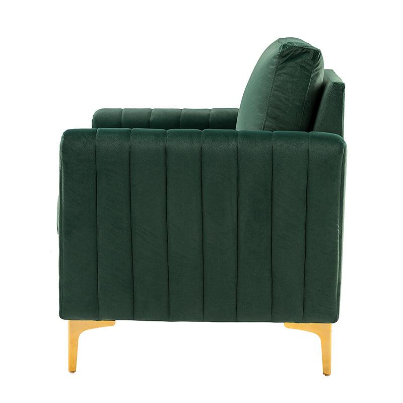 Didyme Velvet Club Chair - Hulala Home