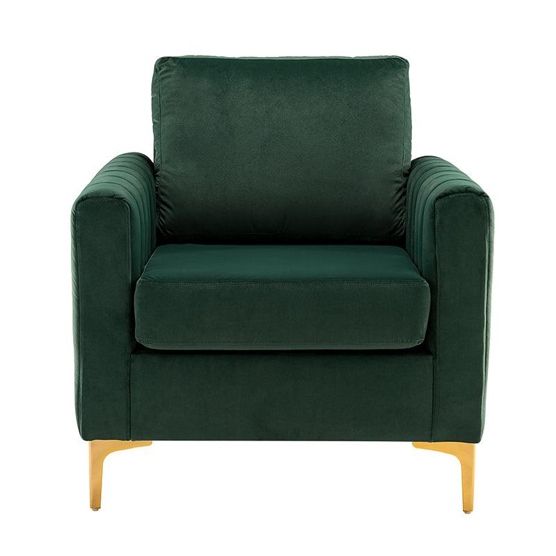 Didyme Velvet Club Chair - Hulala Home