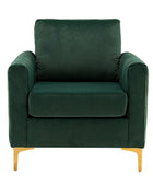 Didyme Velvet Club Chair - Hulala Home