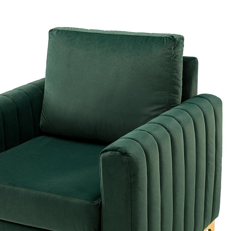 Didyme Velvet Club Chair - Hulala Home