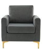 Didyme Velvet Club Chair - Hulala Home