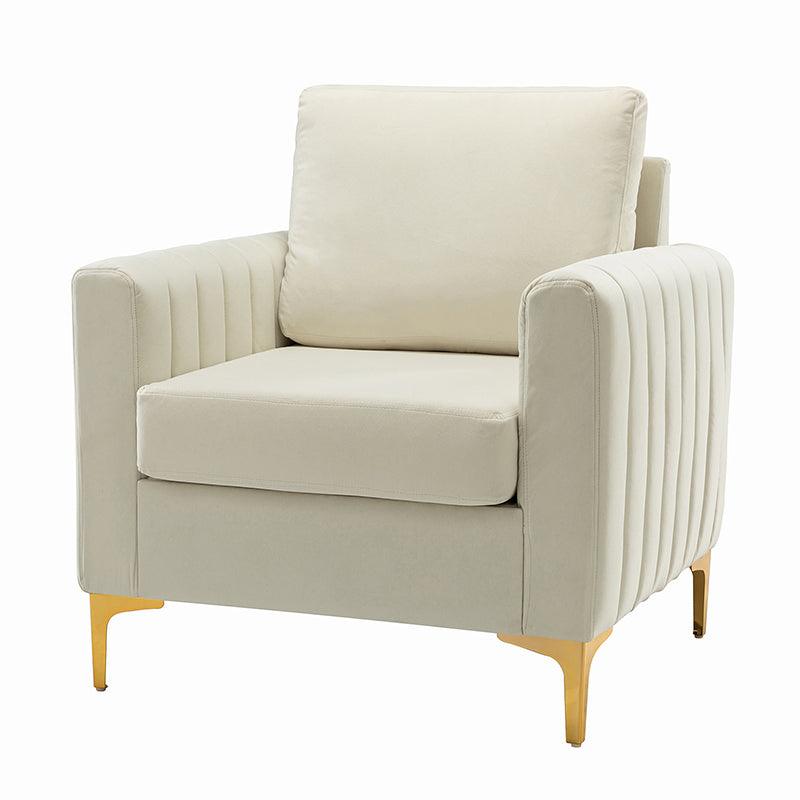 Didyme Velvet Club Chair - Hulala Home