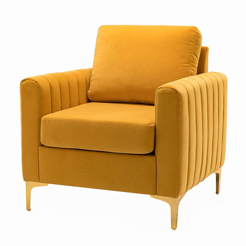 Didyme Velvet Club Chair - Hulala Home