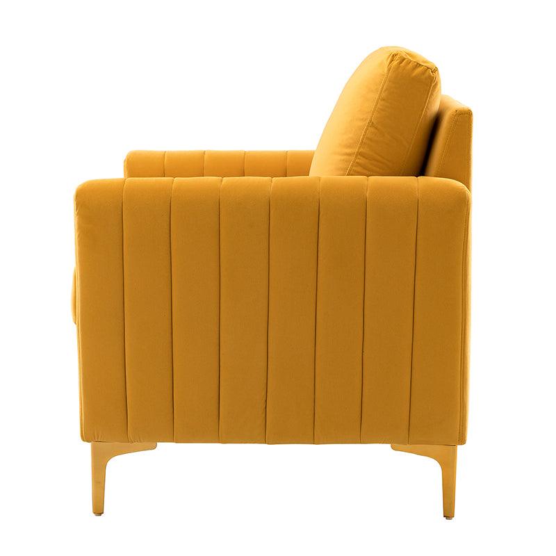 Didyme Velvet Club Chair - Hulala Home