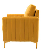 Didyme Velvet Club Chair - Hulala Home