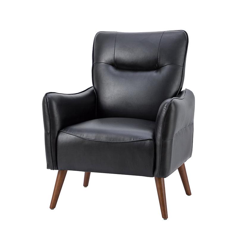 Clara Vegan Leather Armchair - Hulala Home